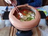 Repas du jour - Le shabu shabu