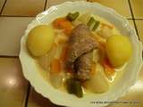 Rumsteck en court-bouillon