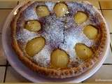 Tarte aux poires et amandes