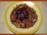 Wok de canard au vin blanc