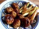 Boulettes de porc caramélisées au Coca