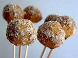 Cake-pop caramel et noisette