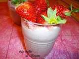 Delicieuse mousse de fraises