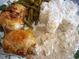 Poulet frit a  la mode des Etats-Unis du sud