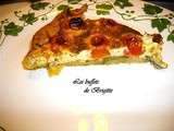 Tarte aux tomates cerises courgette et maroille