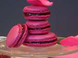 Macarons rose-framboise