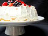 Pavlova aux fruits rouges