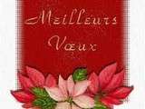 Bonne et heureuse annee a tous