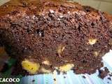 Cake au chocolat et bananes