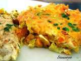 Gratin de carottes au cumin et cheddar