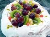 Pavlova aux fruits