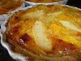 Tartelette aux mangues et aux pommes