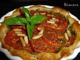 Tartelettes aux tomates fraîches et pesto