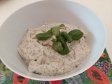 Tartinade de radis rose