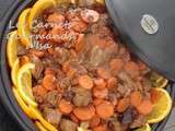 Tajine de veau carottes orange