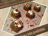 Bouchée très pralinées chantilly maison éclats de caramel