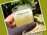 Citronnade au gingembre frais