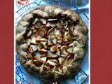 Tarte rustique aux pommes & pralin