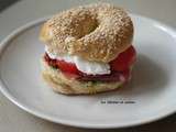 Bagel aux saveurs italiennes