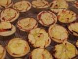 Tartelettes ananas caramel et tartelette aux pommes