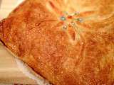 Galette des rois carrée : frangipane amandes et noisettes aux citrons du jardin