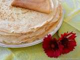 Crêpes sucrées