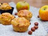 Muffins aux pommes et butternut