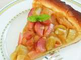 Tarte à la rhubarbe