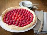 Tarte aux framboises