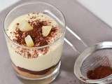 Tiramisu poire-chocolat