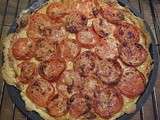 Tarte a la tomate et au parmesan