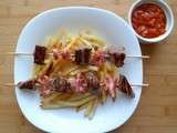 Brochettes de boeuf - Sauce piquante