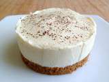 Cheesecake chocolat blanc - speculoos