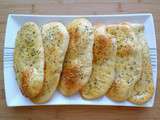 Craquelins aux herbes - Pains plats