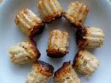 Mini canelés lardons - gruyère