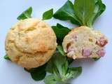 Muffins jambon - olives