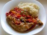 Poulet basquaise