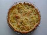 Quiche aérienne poireaux - pommes de terre