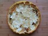 Quiche poireaux - chèvre frais