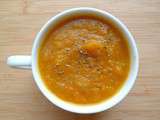 Soupe carotte - pomme