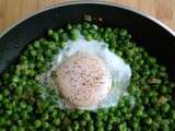 Tajine jelbana - Oeufs et petits pois