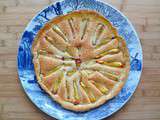 Tarte frangipane aux nectarines