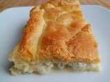 Tourte fine gorgonzola - pommes de terre