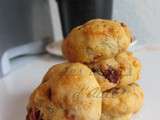 Cookies aux tomates séchées et au parmesan