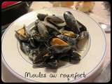 Moules au roquefort