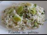 Risotto aux poireaux