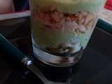 Tiramisu avocat/saumon