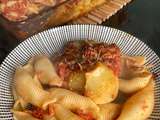 Conchiglioni au thon al forno