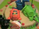 Gâteau d’anniversaire Barbapapa #4 Les personnages