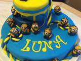 Gâteau d’anniversaire Minions